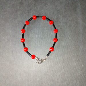 bracelet corail rouge brasero