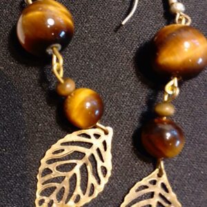 boucles d'oreilles forêt solaire